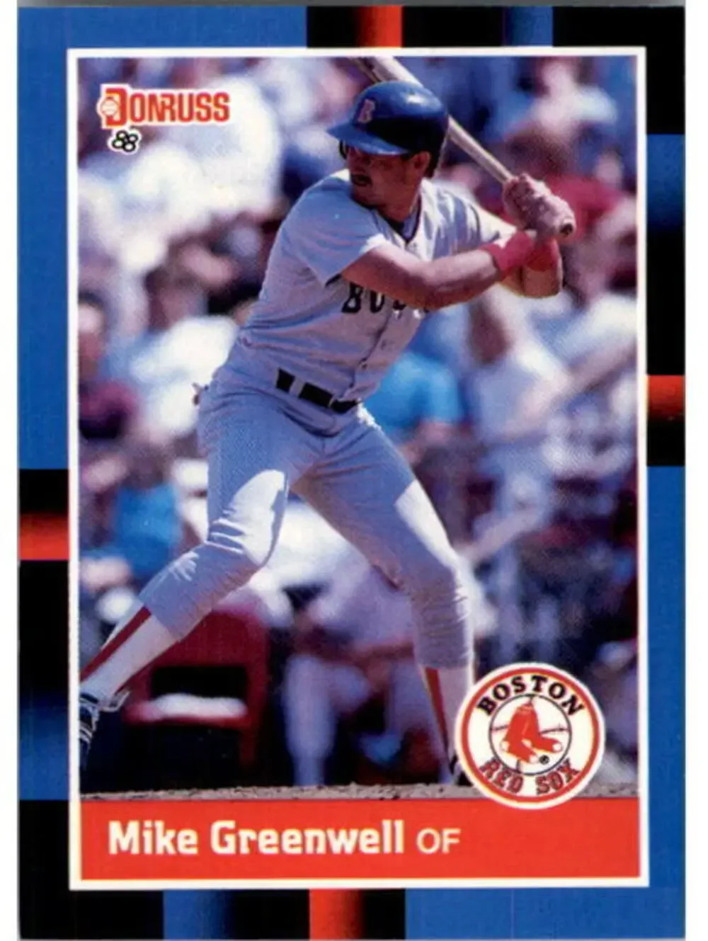 1988 Mike Greenwell Donruss Baseball Card #339